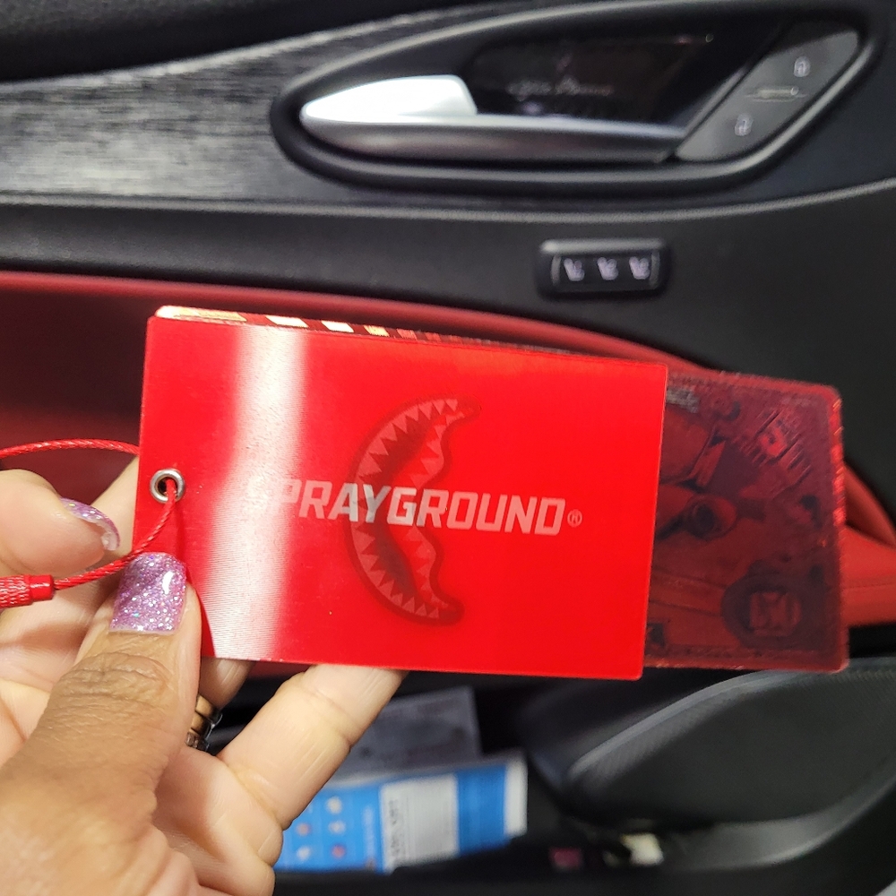 Sprayground Red Car Audio Accessory